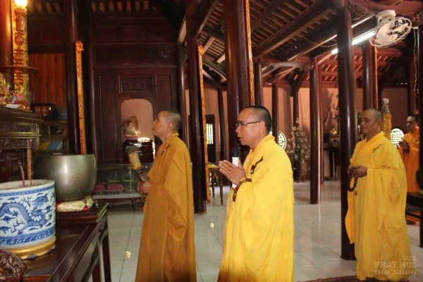 Phật giáo huyện Hải Lăng tổ chức ngày an cư tập trung của Tăng lần thứ 2 image-1731945553456