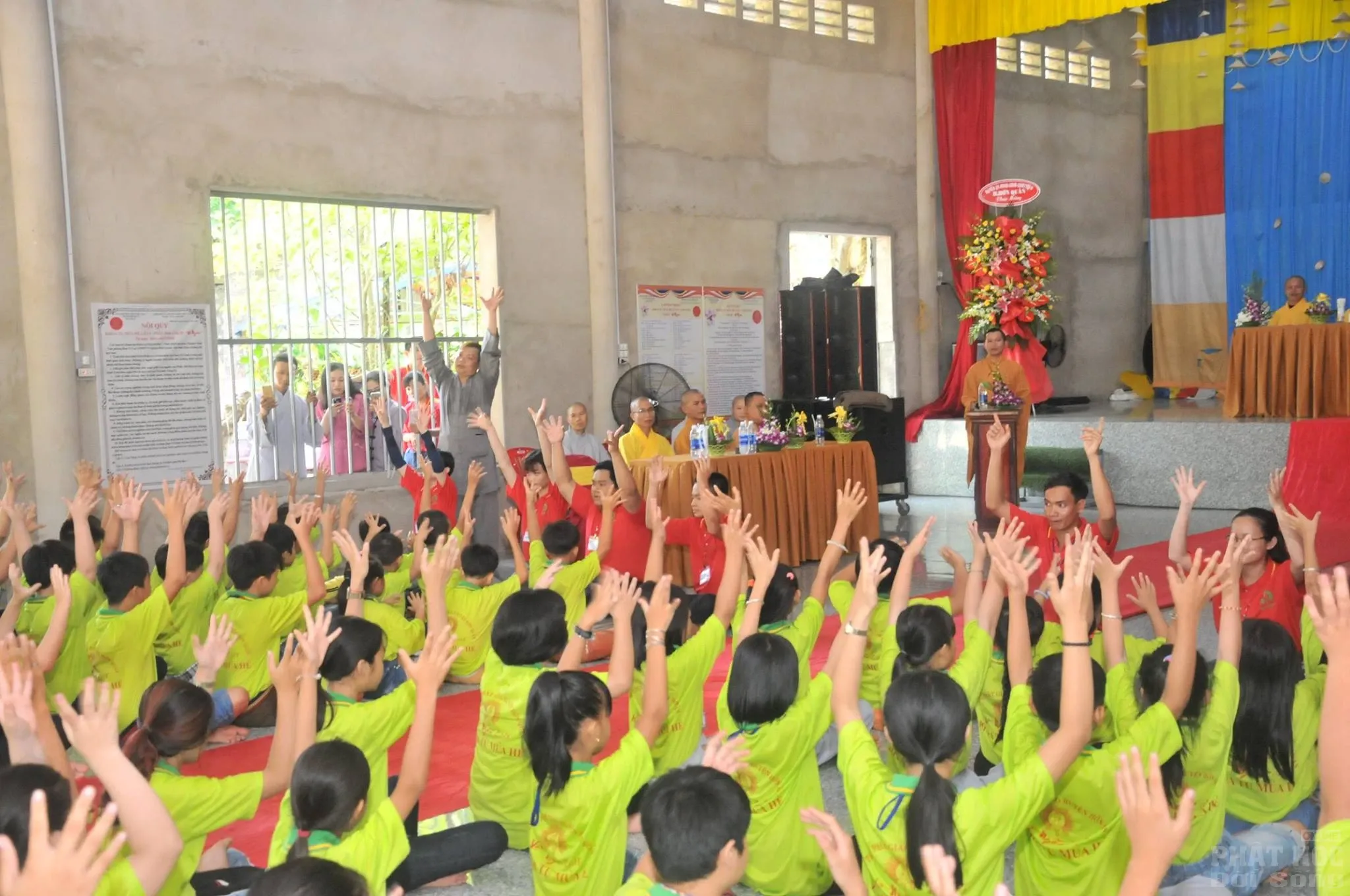 Phật giáo huyện Hớn Quản khai mạc Khóa tu mùa hè lần 1 4 Phật giáo huyện Hớn Quản khai mạc Khóa tu mùa hè lần 1 image-1731944296703