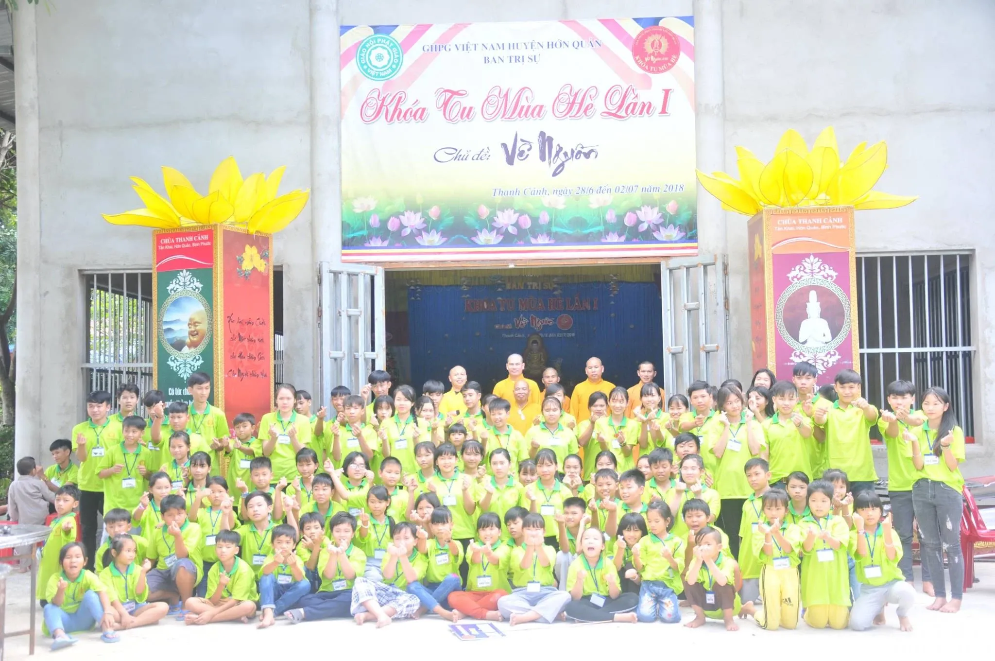 Phật giáo huyện Hớn Quản khai mạc Khóa tu mùa hè lần 1 18 Phật giáo huyện Hớn Quản khai mạc Khóa tu mùa hè lần 1 image-1731944327876