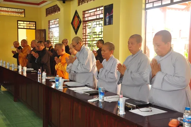 Phật giáo Long An họp triển khai công tác tổ chức Đại lễ Phật Đản PL 2561, Đại hội Đại biểu Phật giáo nhiệm kỳ IX image-1731936430631