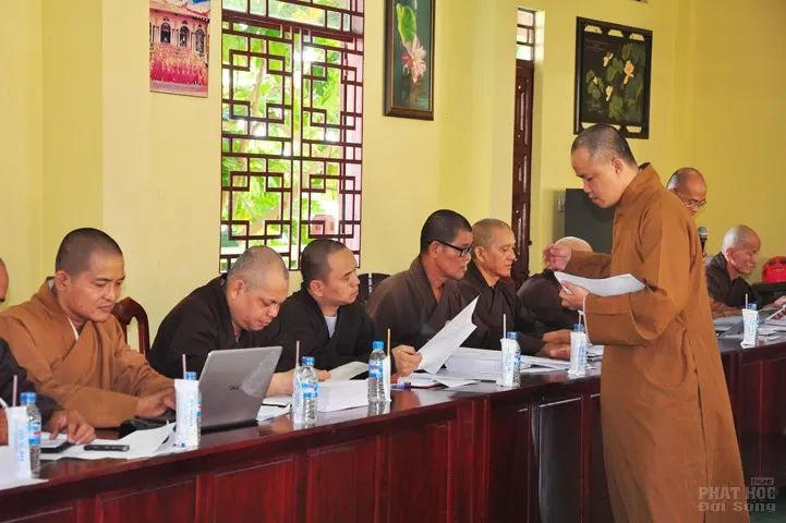 Phật giáo Long An họp triển khai công tác tổ chức Đại lễ Phật Đản PL 2561, Đại hội Đại biểu Phật giáo nhiệm kỳ IX image-1731936432532