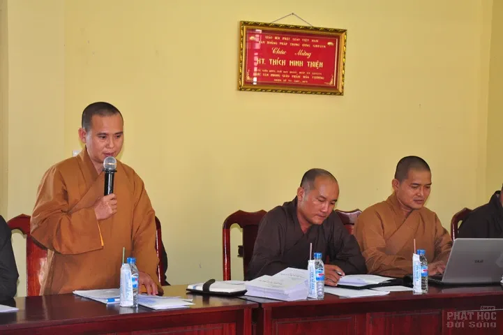 Phật giáo Long An họp triển khai công tác tổ chức Đại lễ Phật Đản PL 2561, Đại hội Đại biểu Phật giáo nhiệm kỳ IX image-1731936434184