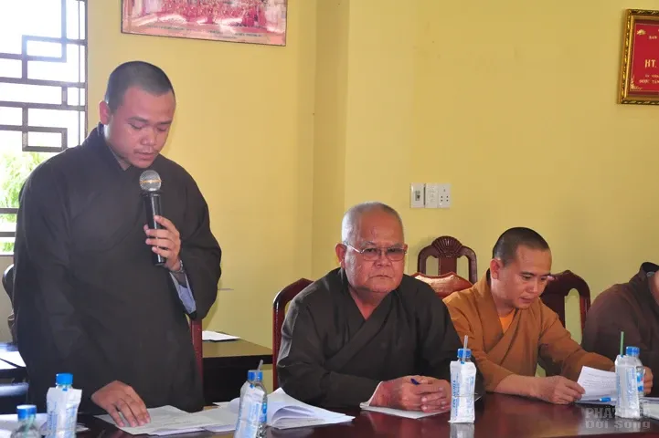 Phật giáo Long An họp triển khai công tác tổ chức Đại lễ Phật Đản PL 2561, Đại hội Đại biểu Phật giáo nhiệm kỳ IX image-1731936434913