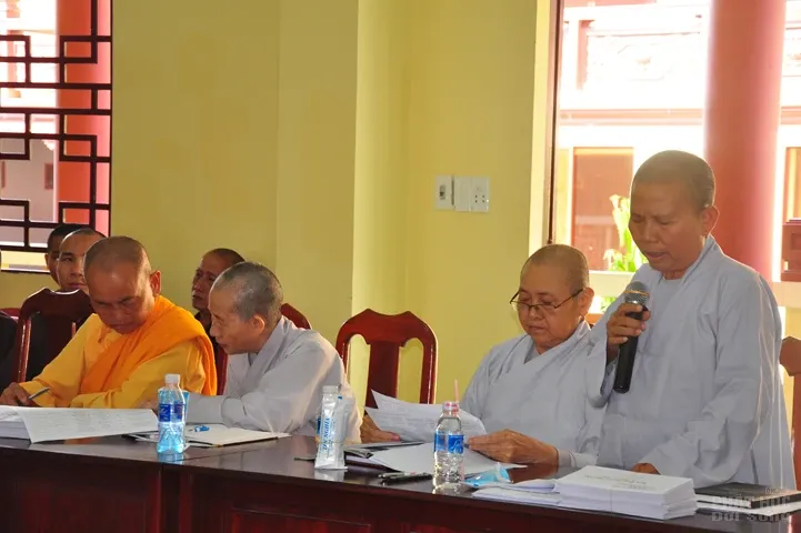 Phật giáo Long An họp triển khai công tác tổ chức Đại lễ Phật Đản PL 2561, Đại hội Đại biểu Phật giáo nhiệm kỳ IX image-1731936436332