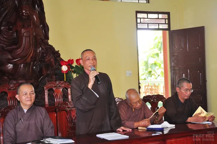 Phật giáo Long An họp triển khai công tác tổ chức Đại lễ Phật Đản PL 2561, Đại hội Đại biểu Phật giáo nhiệm kỳ IX image-1731936440092