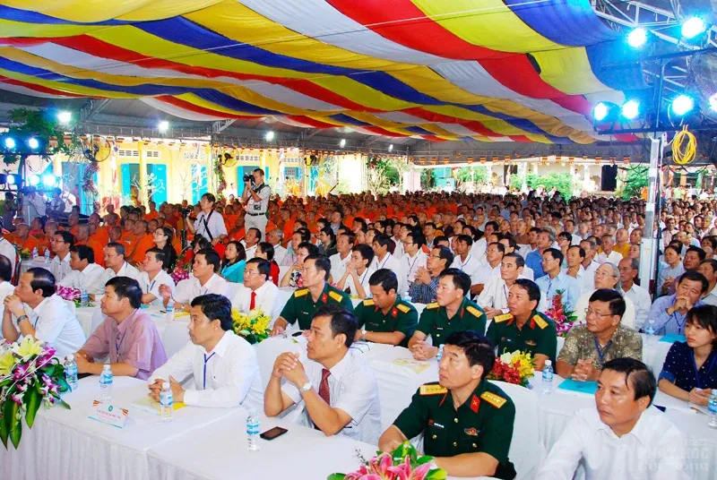 Phật giáo Nam tông Khmer kỷ niệm 35 năm thành lập Giáo hội image-1731921160957