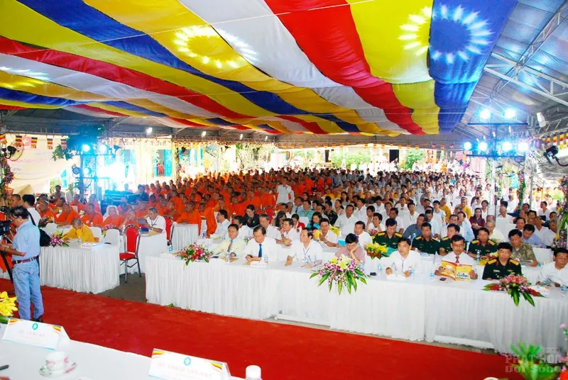Phật giáo Nam tông Khmer kỷ niệm 35 năm thành lập Giáo hội image-1731921169029