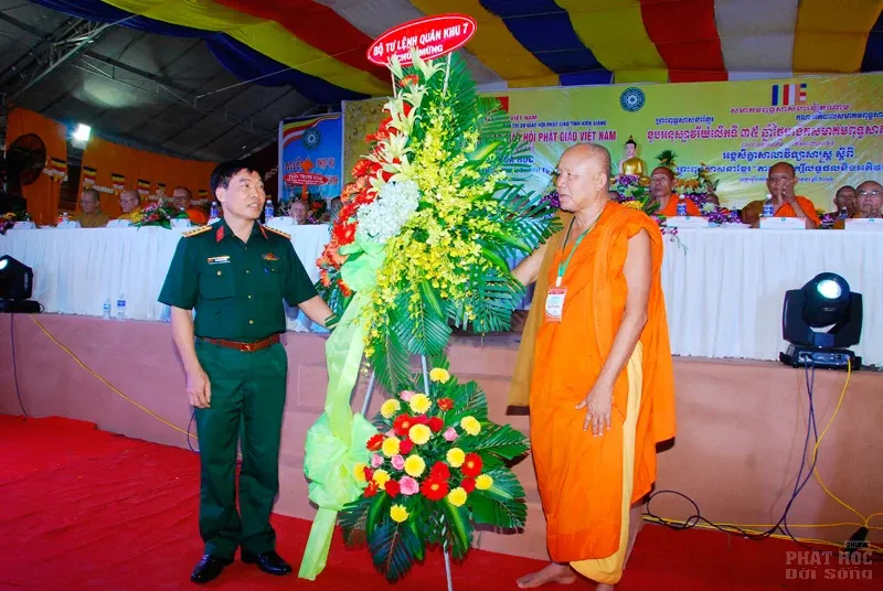 Phật giáo Nam tông Khmer kỷ niệm 35 năm thành lập Giáo hội image-1731921177233