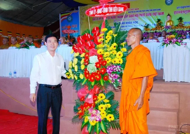Phật giáo Nam tông Khmer kỷ niệm 35 năm thành lập Giáo hội image-1731921179534