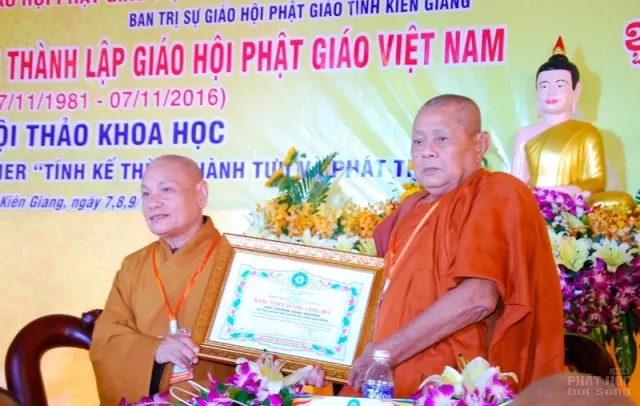 Phật giáo Nam tông Khmer kỷ niệm 35 năm thành lập Giáo hội image-1731921181857