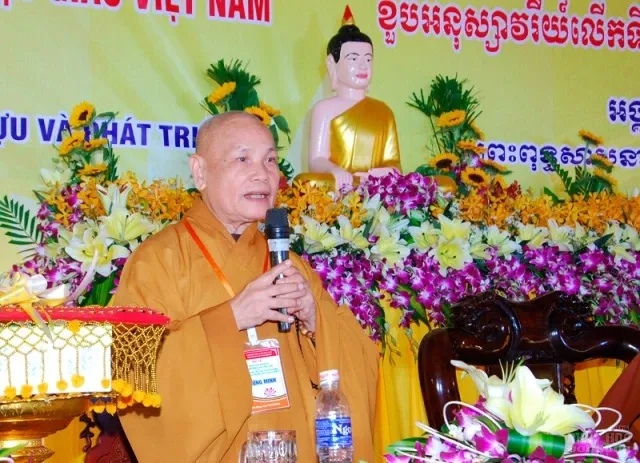 Phật giáo Nam tông Khmer kỷ niệm 35 năm thành lập Giáo hội image-1731921188571