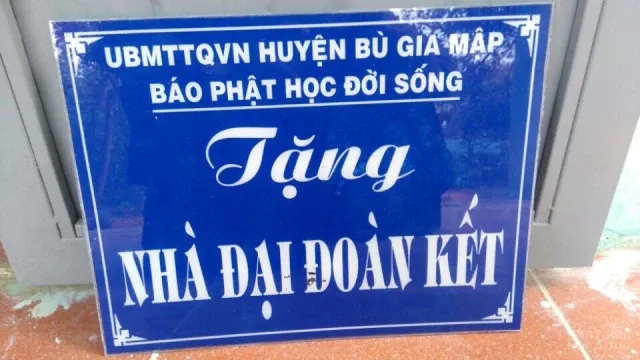 Phật học đời sống trao nhà đại đoàn kết tại Bù Gia Mập Phật học đời sống trao nhà đại đoàn kết tại Bù Gia Mập image-1731933569561