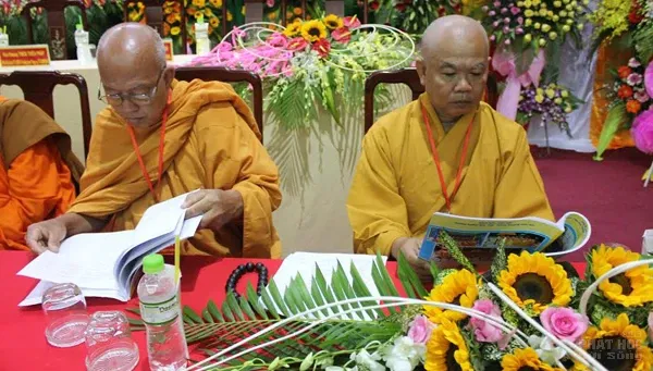Phiên trù bị Đại hội Phật giáo Sóc Trăng lần IX image-1731936144643