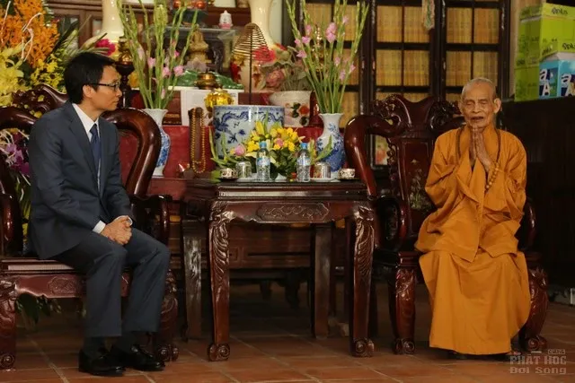 Phó thủ tướng Vũ Đức Đam chúc mừng Phật đản Phó thủ tướng Vũ Đức Đam chúc mừng Phật đản image-1731746929038