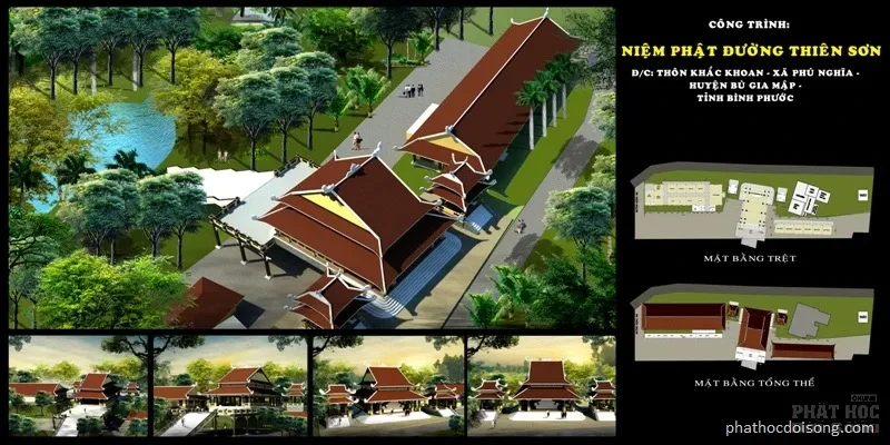 Phối cảnh 3D Niệm Phật đường Thiên Sơn image-1731944078860