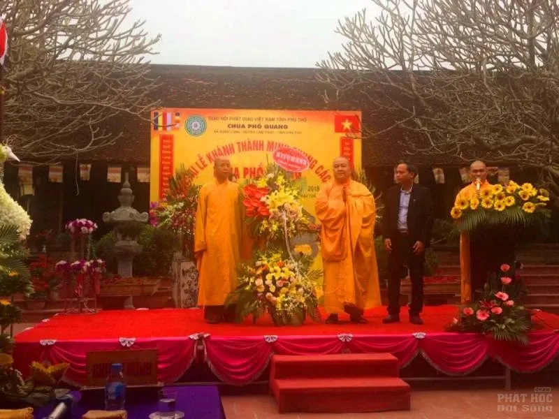 Phú Thọ: Khánh Thành gác chuông chùa Phổ Quang image-1731942154136