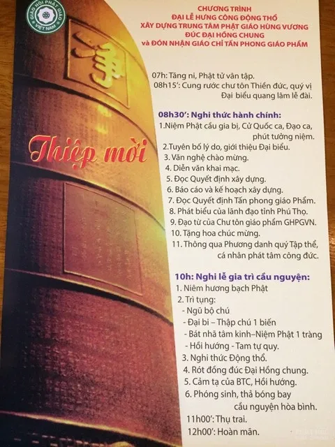 Phú Thọ: Sắp tới lễ động thổ xây dựng TT Phật giáo Hùng Vương image-1731943595175