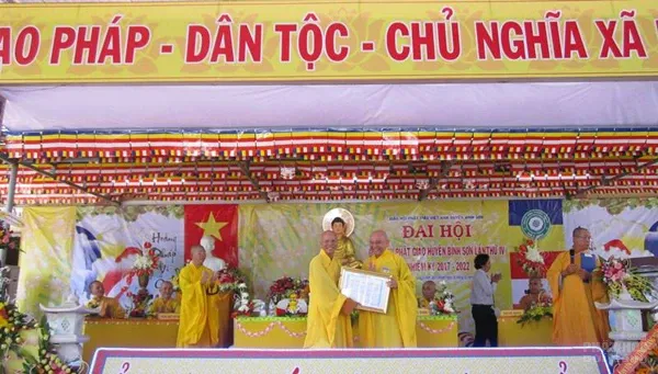 Quảng Ngãi: Đại hội đại biểu PG huyện Bình Sơn nhiệm kỳ IV (2017 - 2022) image-1731937134259