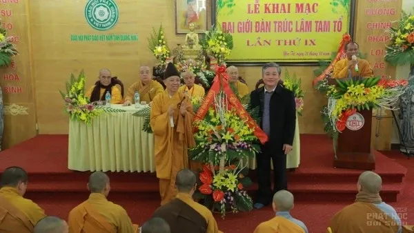 Quảng Ninh: Khai mạc Đại giới đàn Trúc Lâm Tam Tổ Lần thứ IX image-1732289435685