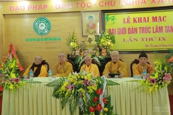 Quảng Ninh: Khai mạc Đại giới đàn Trúc Lâm Tam Tổ Lần thứ IX image-1732289436616