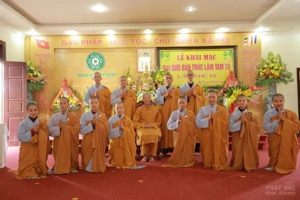 Quảng Ninh: Khai mạc Đại giới đàn Trúc Lâm Tam Tổ Lần thứ IX image-1732289437427