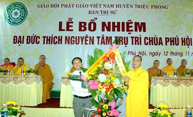 Quảng Trị: Bổ nhiệm ĐĐ Thích Nguyên Tâm trụ trì chùa Phú Hội 11 Quảng Trị: Bổ nhiệm ĐĐ Thích Nguyên Tâm trụ trì chùa Phú Hội image-1731938331824