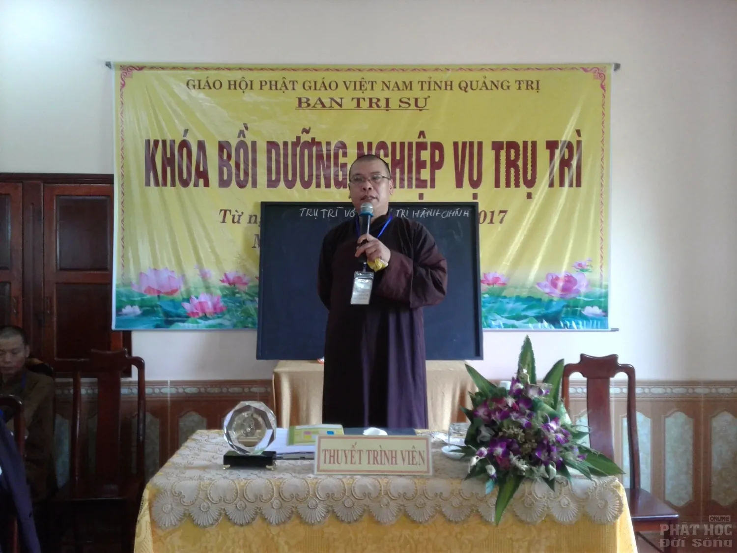 Quảng Trị: Bồi dưỡng nghiệp vụ Trụ trì: Trụ trì với quản trị hành chính Quảng Trị: Bồi dưỡng nghiệp vụ Trụ trì: Trụ trì với quản trị hành chính image-1732293126250