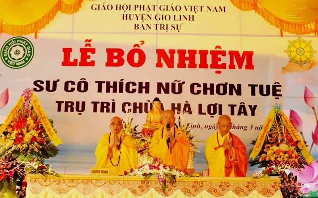 Quảng Trị: Chùa Hà Lợi Tây nay đã có Sư Cô trụ trì image-1731936972839