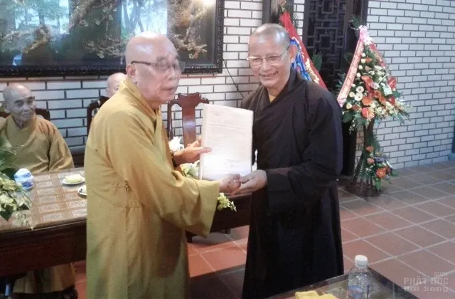 Quảng Trị: Công bố Quyết định và ra mắt Ban Tăng sự GHPGVN tỉnh image-1731938426269