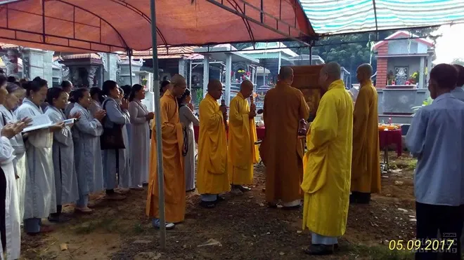 Rước kiệu Phật rằm tháng 7 ở Bình Phước image-1732292053497