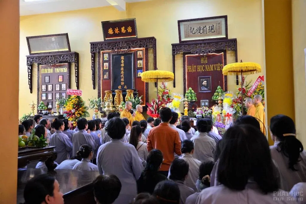 Sài Gòn: Lễ húy nhật cư sĩ Chánh Trí Mai Thọ Truyền image-1732293371385