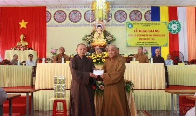 Sài Gòn: Lớp sơ cấp Phật học Củ Chi khai giảng khóa II image-1732289016098
