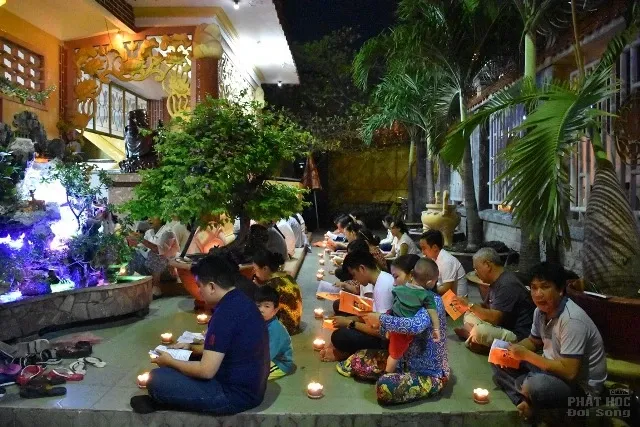 Sài Gòn: Tịnh xá Lộc Uyển vía Phật A Di Đà image-1731931169117