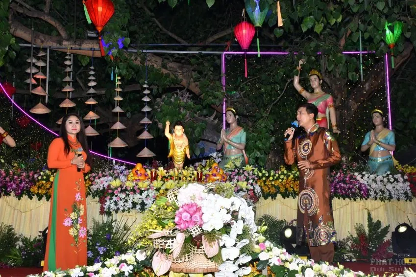 Sài Gòn: Tịnh xá Lộc Uyển - Tịnh thất Kỳ Viên trang nghiêm tổ chức lễ Phật đản 47 Sài Gòn: Tịnh xá Lộc Uyển - Tịnh thất Kỳ Viên trang nghiêm tổ chức lễ Phật đản image-1731944196449