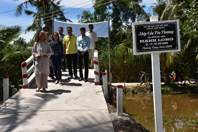 Sóc Trăng: Cây cầu nông thôn mang tên Mạnh Long. image-1731920442427