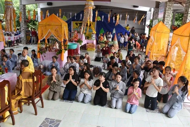 Sóc Trăng: Chùa Phổ Giác long trọng tổ chức lễ Vu Lan image-1731936715541