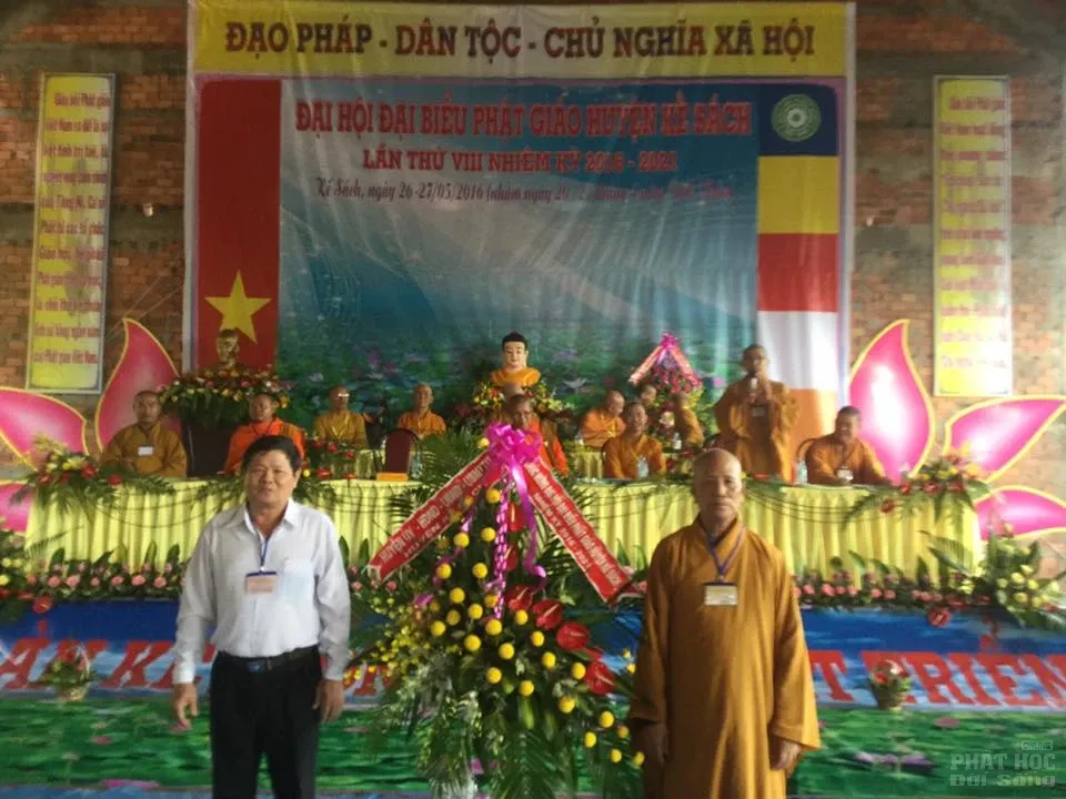Sóc Trăng: Đại hội Đại biểu Phật giáo huyện Kế Sách image-1732287810302