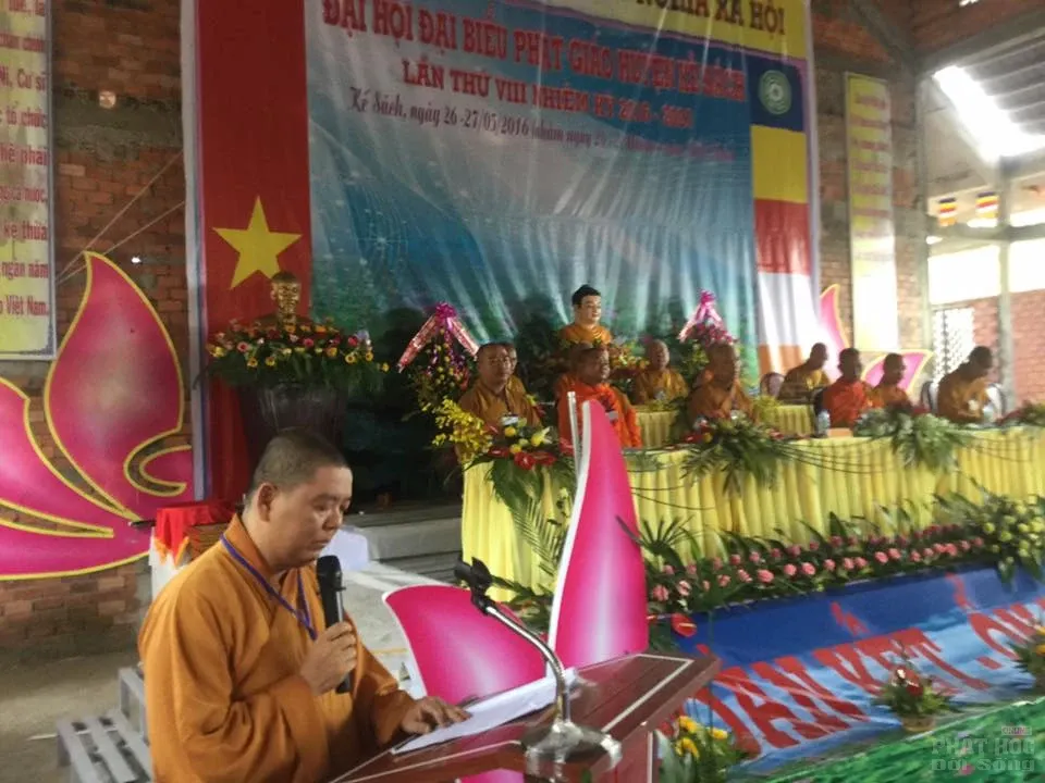 Sóc Trăng: Đại hội Đại biểu Phật giáo huyện Kế Sách Sóc Trăng: Đại hội Đại biểu Phật giáo huyện Kế Sách image-1732287811358