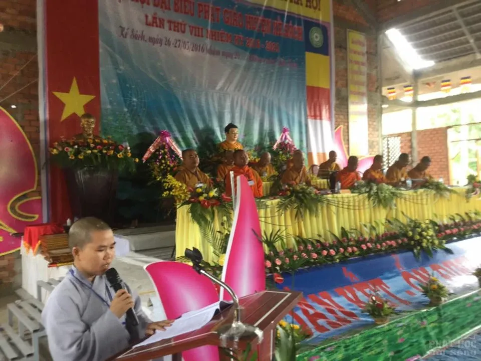 Sóc Trăng: Đại hội Đại biểu Phật giáo huyện Kế Sách Sóc Trăng: Đại hội Đại biểu Phật giáo huyện Kế Sách image-1732287812499