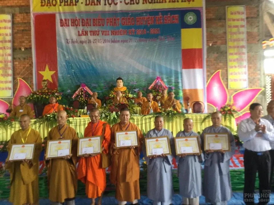 Sóc Trăng: Đại hội Đại biểu Phật giáo huyện Kế Sách 4 Sóc Trăng: Đại hội Đại biểu Phật giáo huyện Kế Sách image-1732287819549