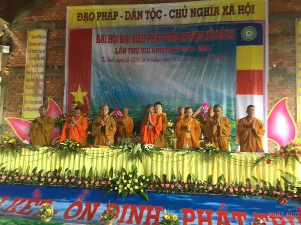 Sóc Trăng: Đại hội Đại biểu Phật giáo huyện Kế Sách 6 Sóc Trăng: Đại hội Đại biểu Phật giáo huyện Kế Sách image-1732287821652