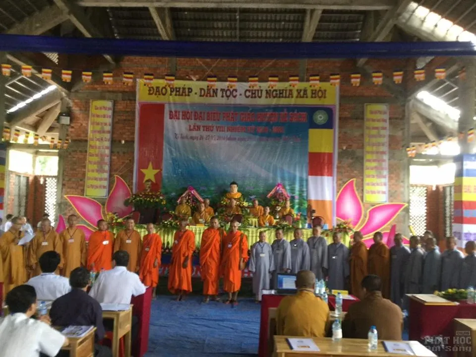 Sóc Trăng: Đại hội Đại biểu Phật giáo huyện Kế Sách 7 Sóc Trăng: Đại hội Đại biểu Phật giáo huyện Kế Sách image-1732287822633