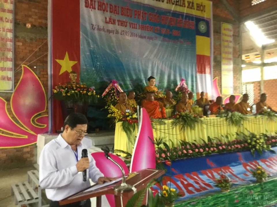 Sóc Trăng: Đại hội Đại biểu Phật giáo huyện Kế Sách Sóc Trăng: Đại hội Đại biểu Phật giáo huyện Kế Sách image-1732287825887