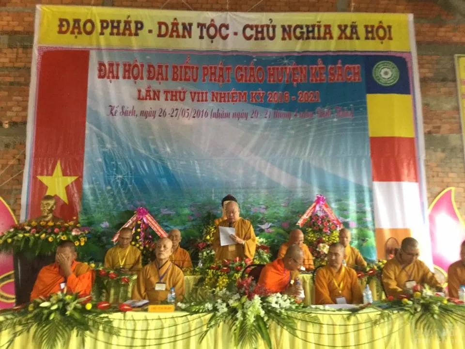 Sóc Trăng: Đại hội Đại biểu Phật giáo huyện Kế Sách image-1732287826921