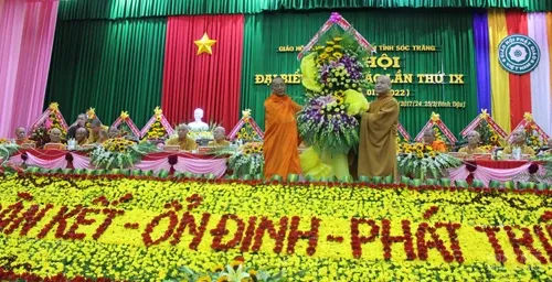 Sóc Trăng: Đại hội Đại biểu Phật giáo tỉnh lần thứ IX image-1731936134466