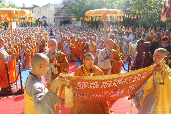 Sóc Trăng: Khai mạc Đại Giới đàn Phi Lai – Chí Thiền năm 2017 image-1731936100536