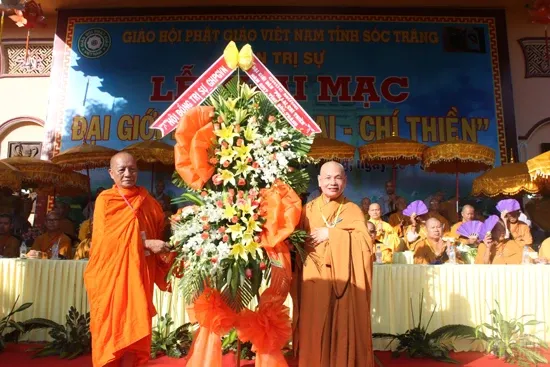 Sóc Trăng: Khai mạc Đại Giới đàn Phi Lai – Chí Thiền năm 2017 image-1731936104081