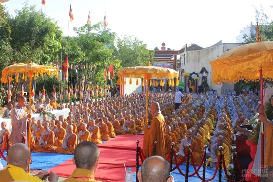 Sóc Trăng: Khai mạc Đại Giới đàn Phi Lai – Chí Thiền năm 2017 image-1731936105418