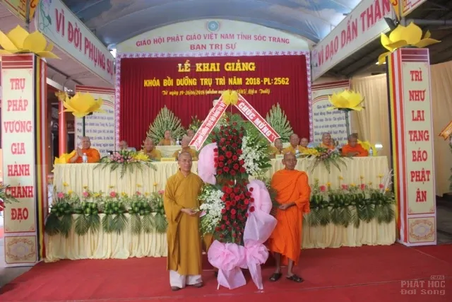 Sóc Trăng: Khai mạc khóa bồi dưỡng trụ trì năm 2018 10 Sóc Trăng: Khai mạc khóa bồi dưỡng trụ trì năm 2018 image-1731946539341