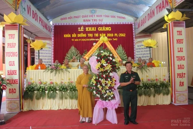 Sóc Trăng: Khai mạc khóa bồi dưỡng trụ trì năm 2018 12 Sóc Trăng: Khai mạc khóa bồi dưỡng trụ trì năm 2018 image-1731946540816